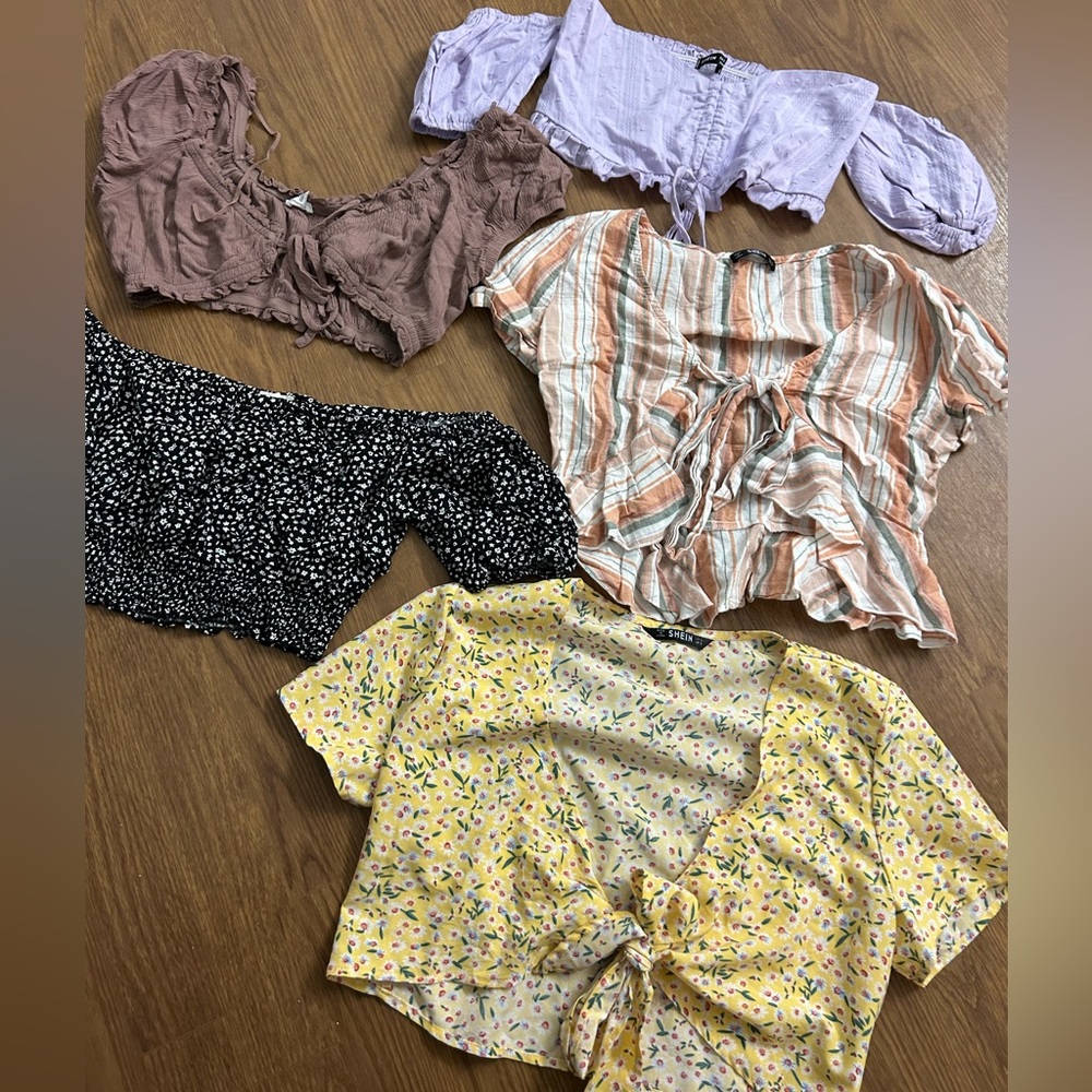 Five Garage and SHEIN tops